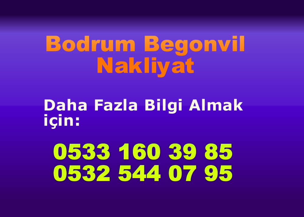 Bodrum nakliyat