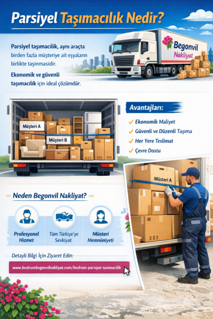 Begonvil Nakliyat ile Parsiyel Taşımacılık Nedir?